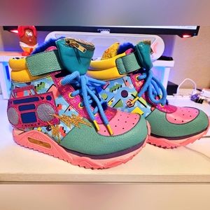 Irregular Choice Boombox Bestie Hightop shoes